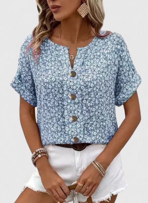 Lila™ | Floral Summer Top
