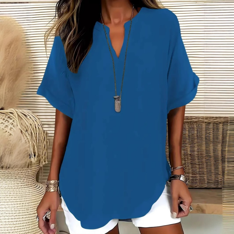 Lena™ | Lightweight V-Neck Top