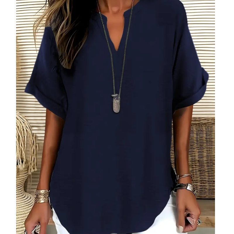 Lena™ | Lightweight V-Neck Top